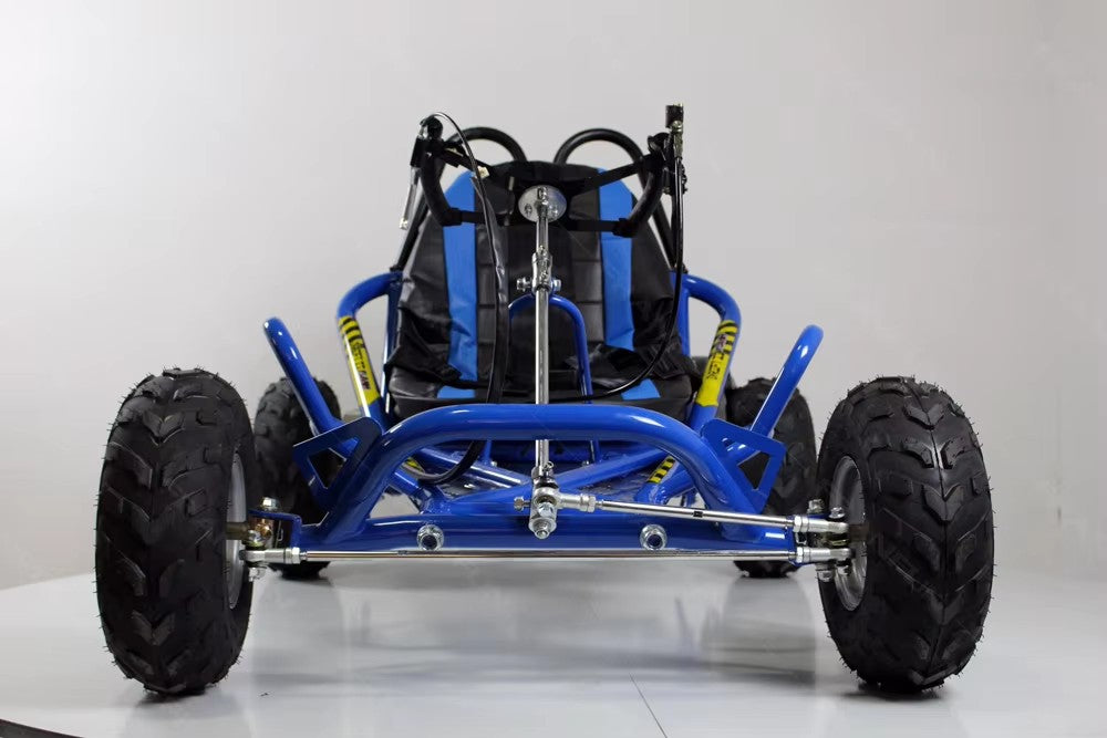 25KM/H Safety Speed Buggy for Aged 105CC Heavy Duty Gasoline Karting with 4 Wheel