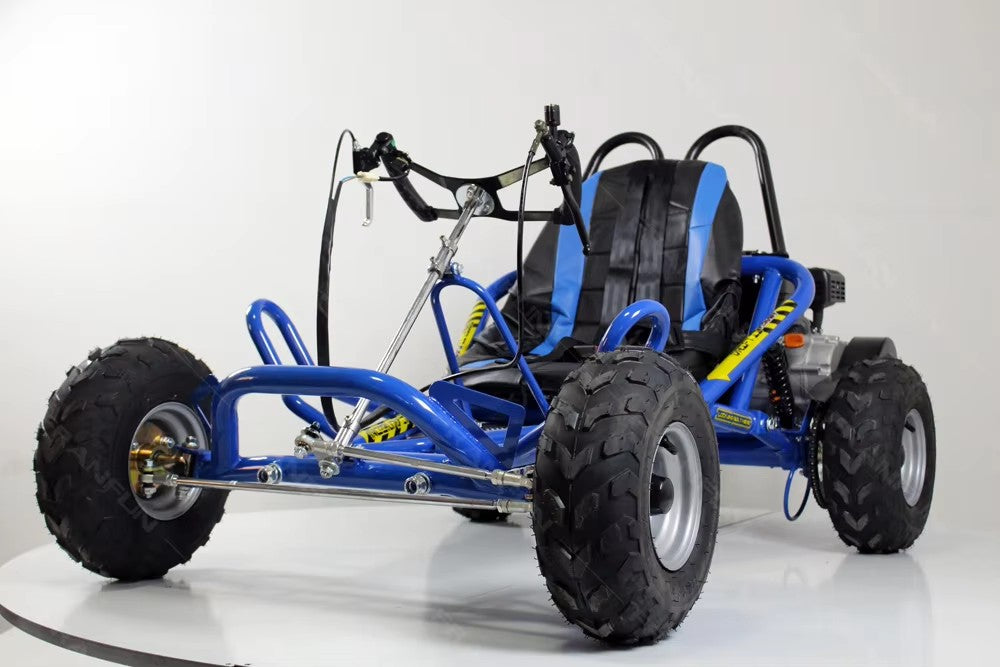 25KM/H Safety Speed Buggy for Aged 105CC Heavy Duty Gasoline Karting with 4 Wheel